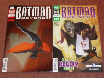 BATMAN BEYOND lot: 8 issues between #s 25 - 29, with variants  (DC, 2018-2019)
