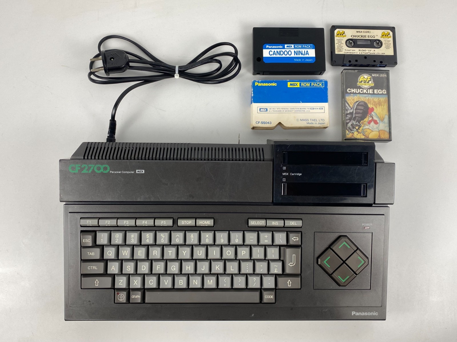 ナショナルパーソナルコンピュータ　cf-2700 MSX Panasonic CF-2700 Personal Computer System Console | eBay