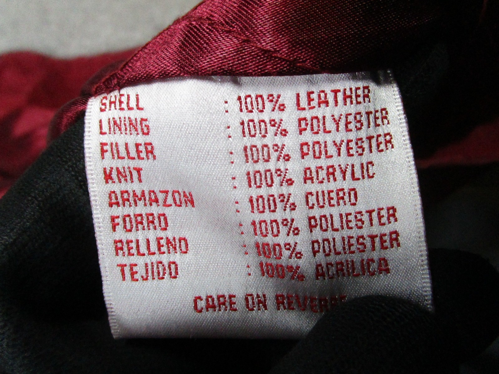 Vintage Washington Redskins Jacket Womens Small NFL Red Suede *