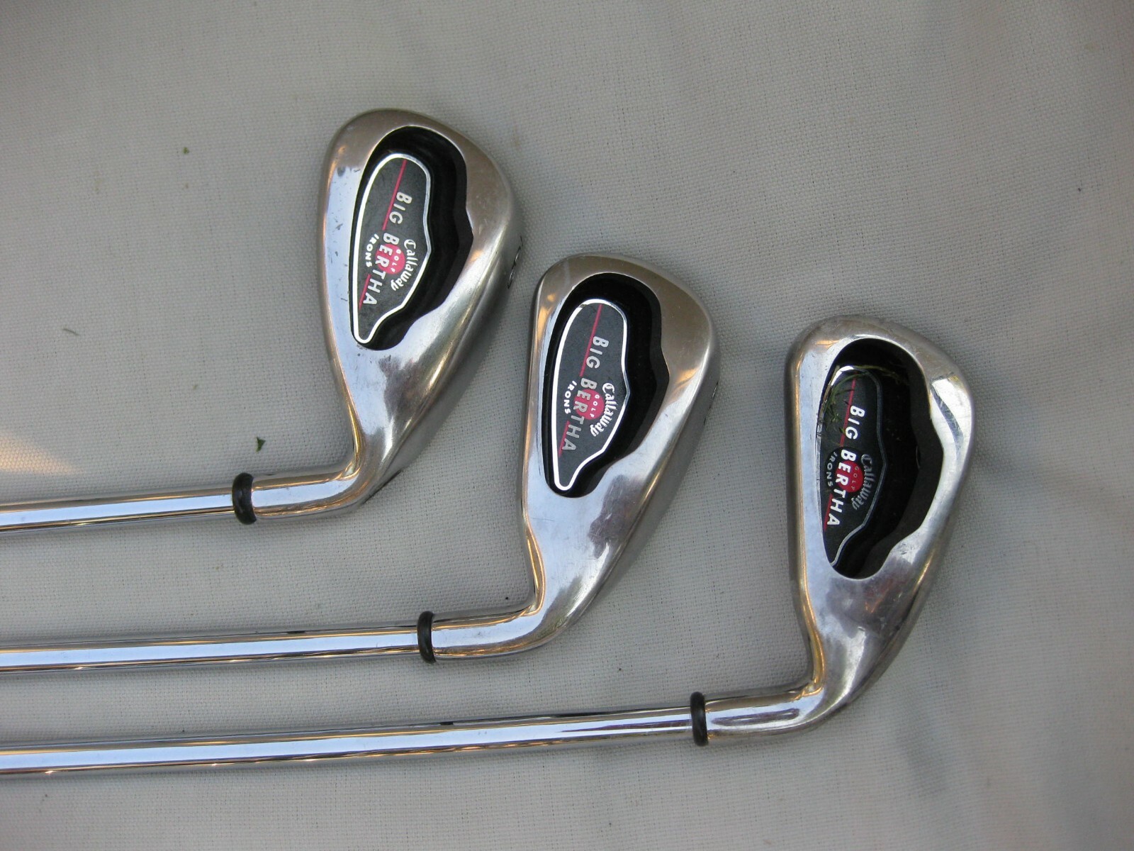 Callaway 2004 Big Bertha Irons 5, 6 and 9 irons | eBay