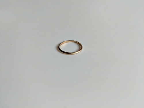 Vintage 10k Yellow Gold Baby Ring Size 1