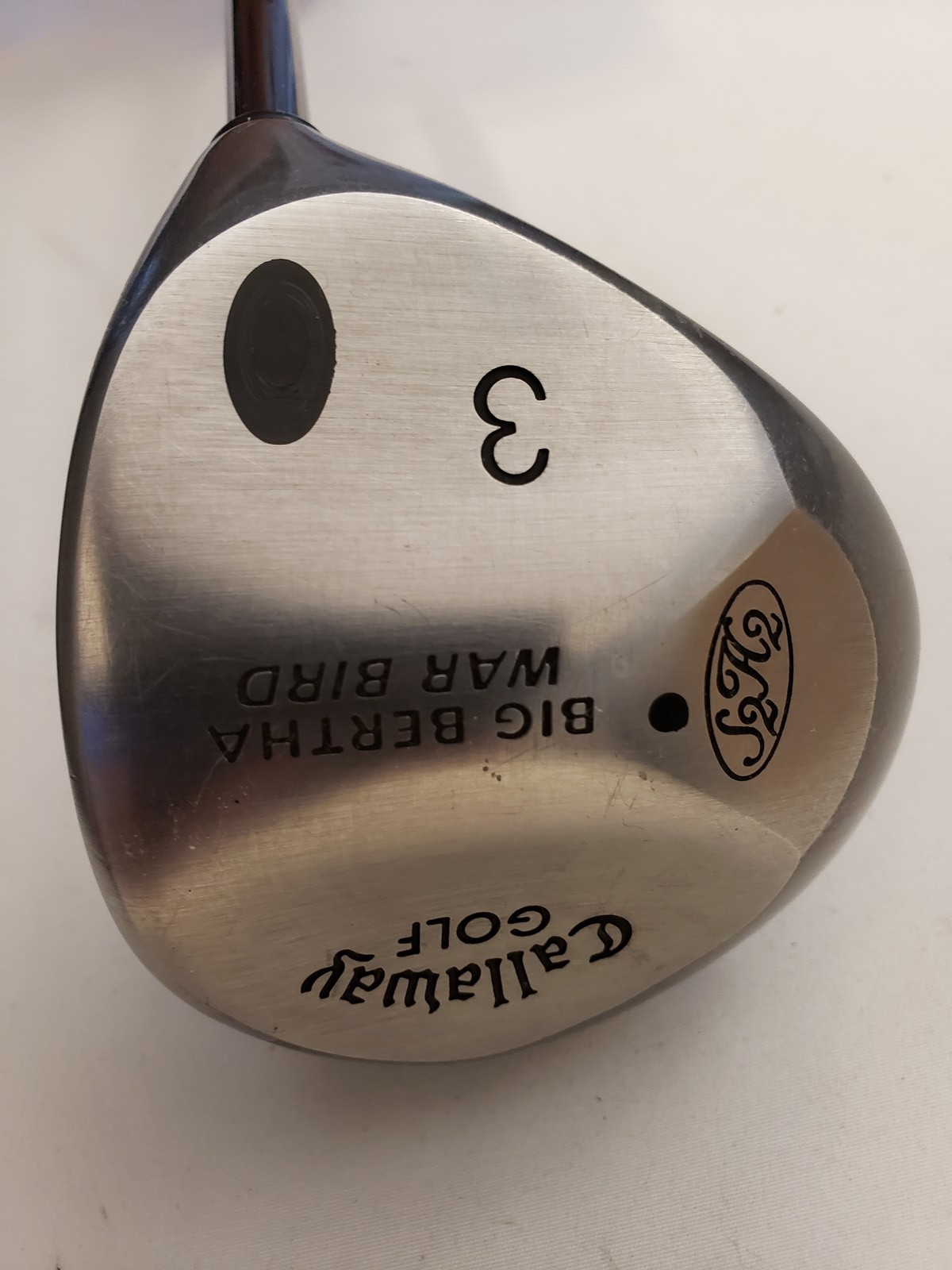 Used Callaway Big Bertha War Bird 3 Fairway Wood - Stock RCH 96 Firm - RH