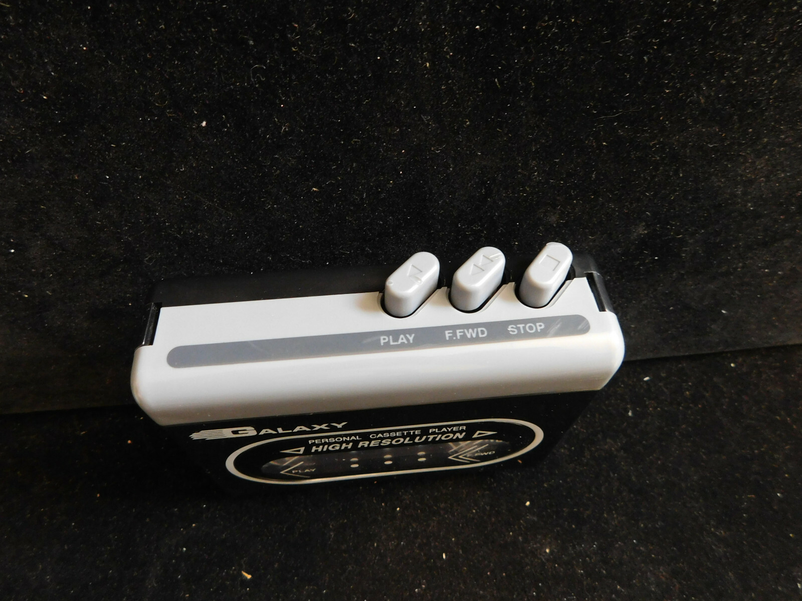 Vintage Galaxy Portable Cassette Tape Player