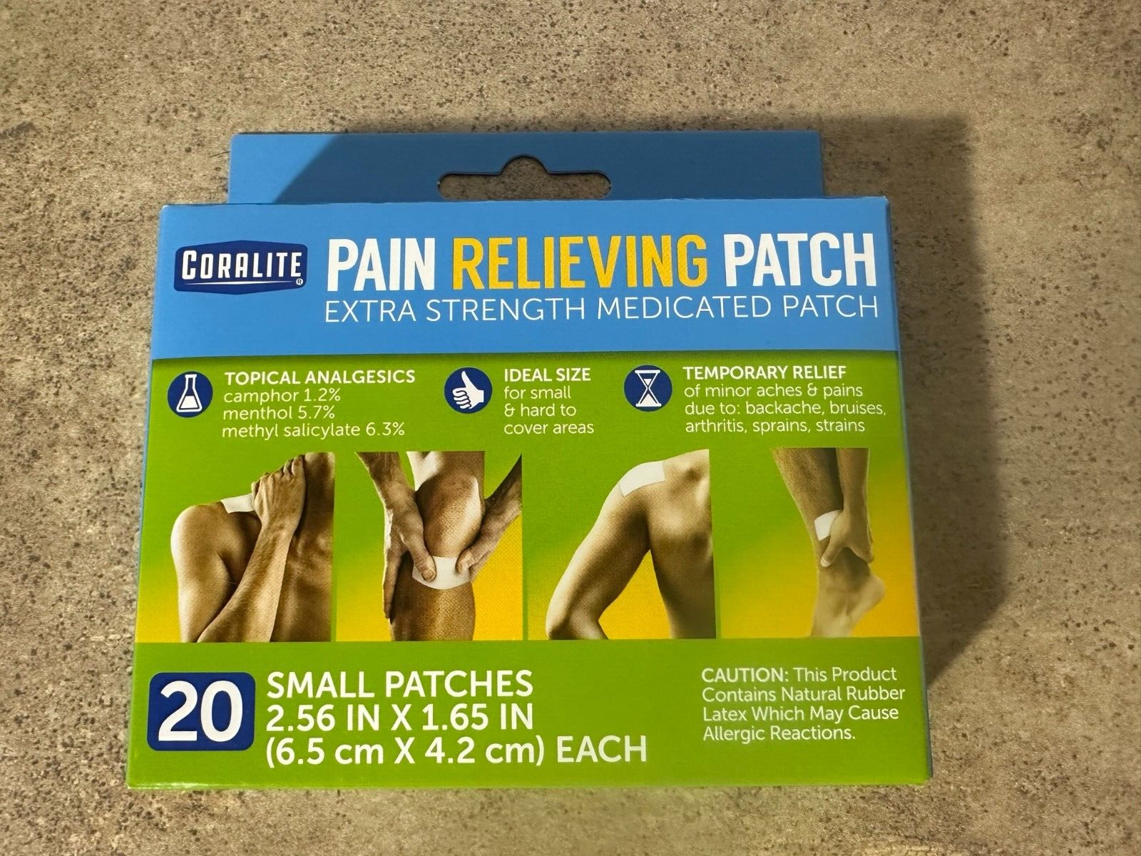 Medicated Patch,  20 Count