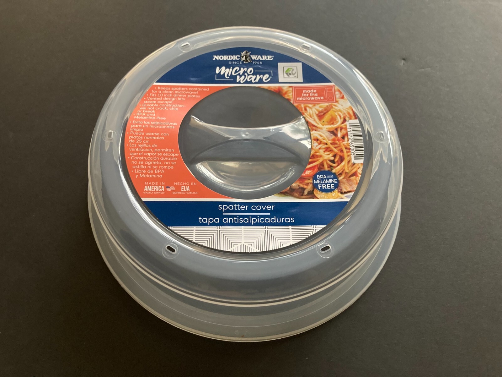 SEUNMUK 2 PCS 10.5 Inch Collapsible Microwave Splatter Cover, Silicone Microwave Food Cover With Steam Vents, Multi-Functional Plastic Fruit Basket