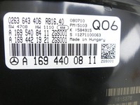 Mercedes A160 W169 08-12 CDI 1,5 60KW Kombiinstrument Tacho Diesel Automatik Mercedes A160 W169 08-12 22.09.2010... Vorschau 4