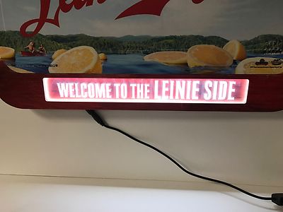 Leinenkugel's Summer Shandy LED Flip Sign Welcome To The Leinie Side NEW In BOX