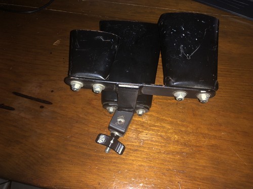 Latin Percussion 3 Bell Cowbell Tri-bell Easy Mount
