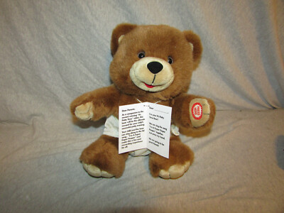 NOS VTG The Duke Family Series It's Potty Time Bear Talking Bear 