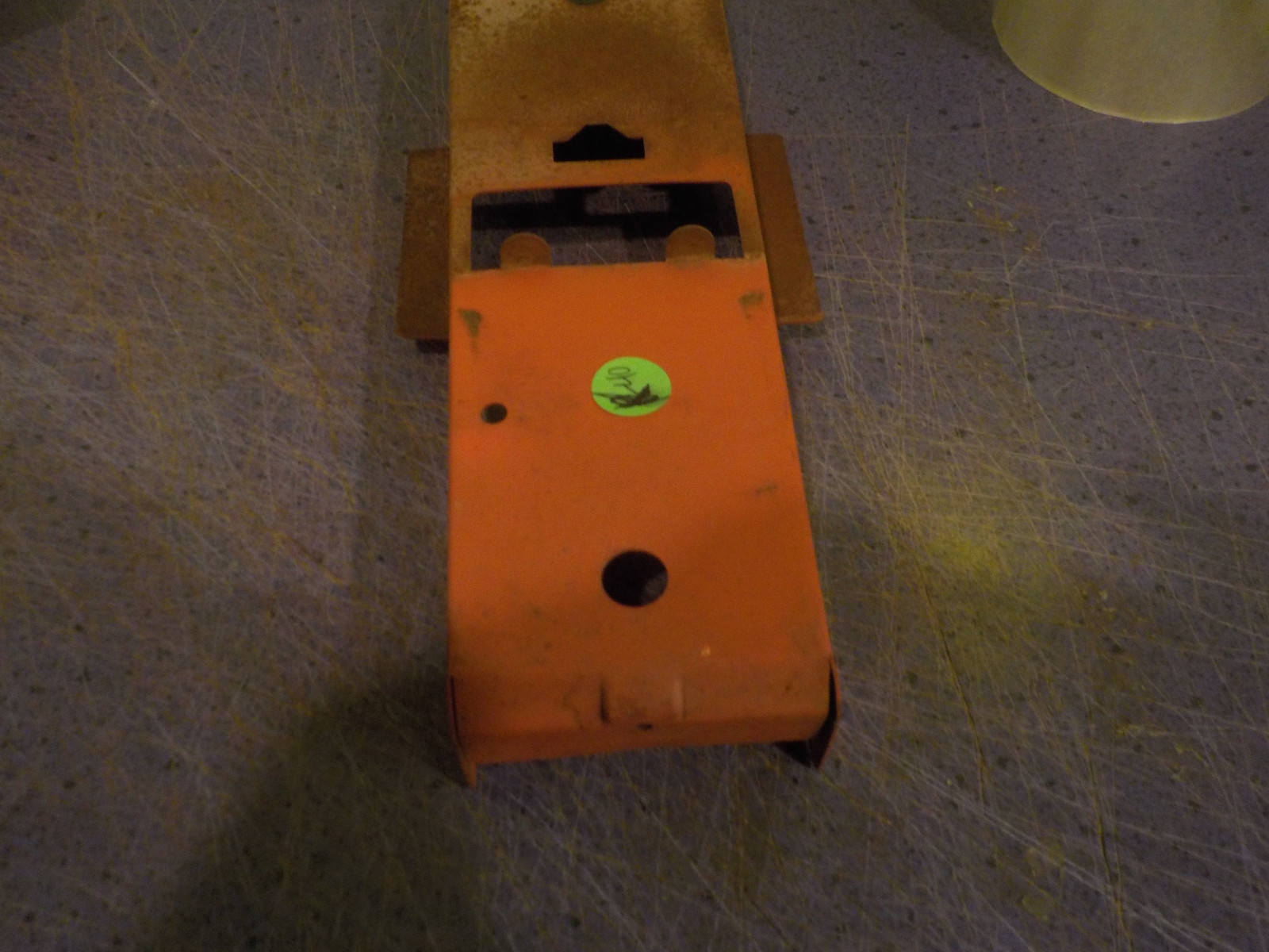 tonka dodge dumper truck orange color chassis for parts