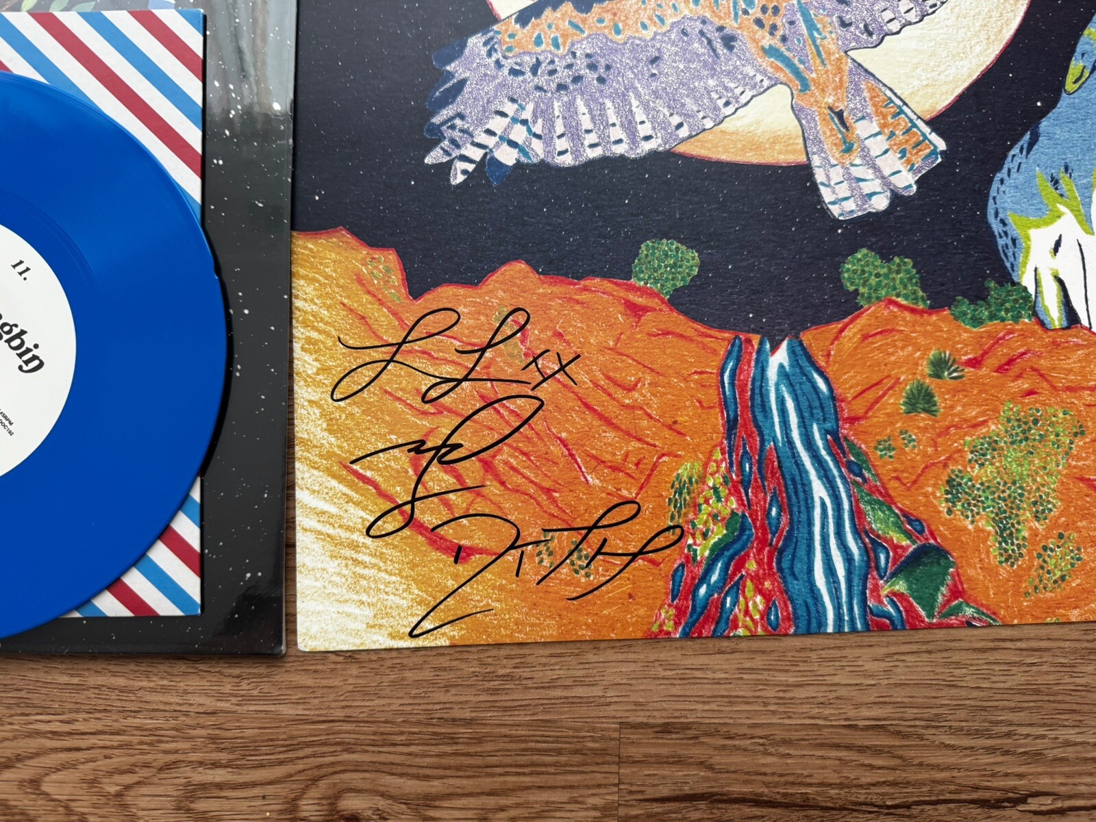 Rare, Signed Khruangbin Vinyl Collection — 23 Items