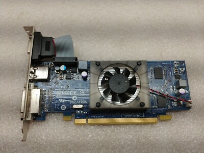 DELL PEGATRON HD6450 1GB GDDR3 HCVMH HDMI DVI VGA GRAPHICS CARD PCI-E / N4-1