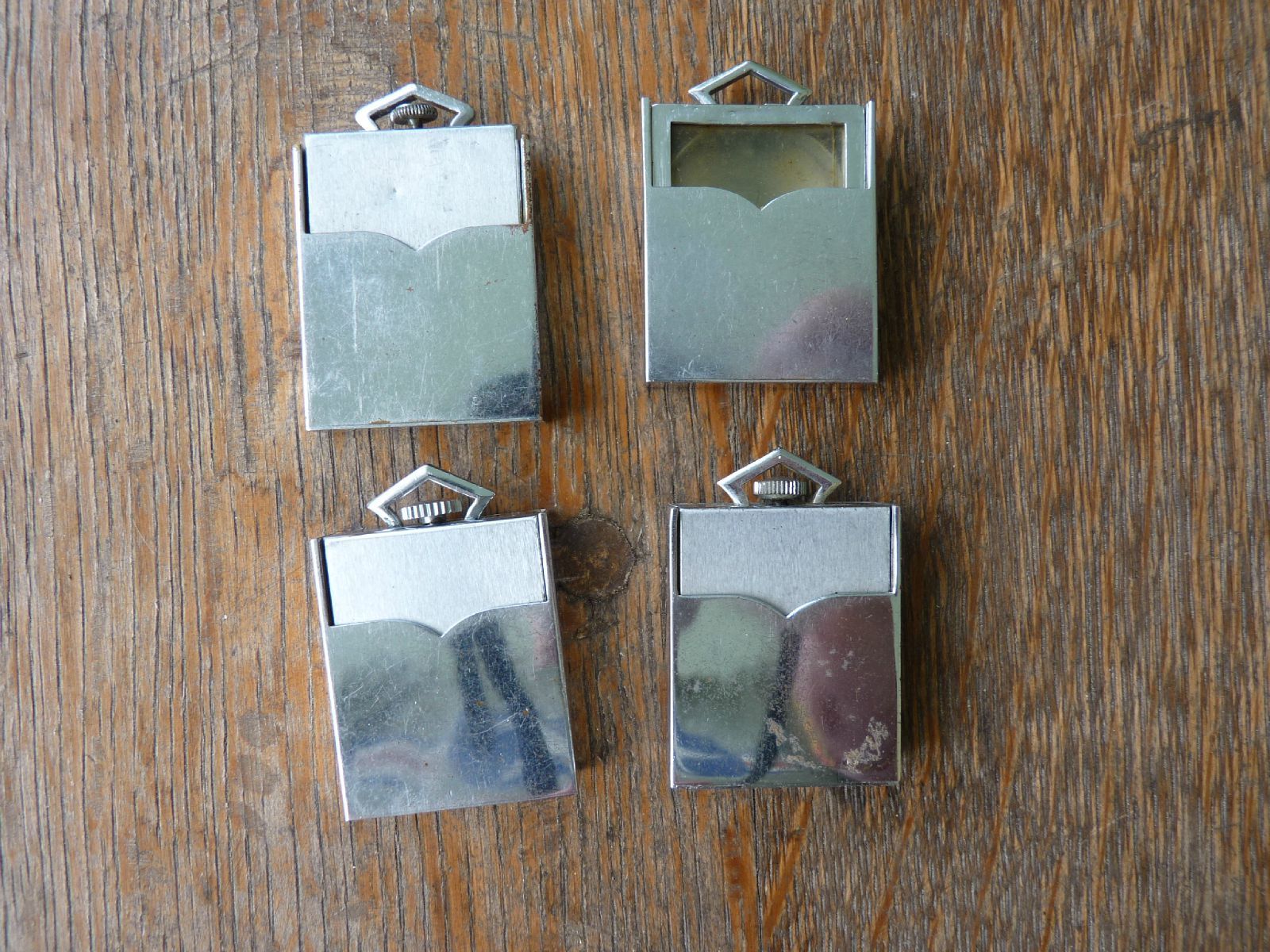 Watchmakers Vintage Purse Desk Folding Watch Group Deco