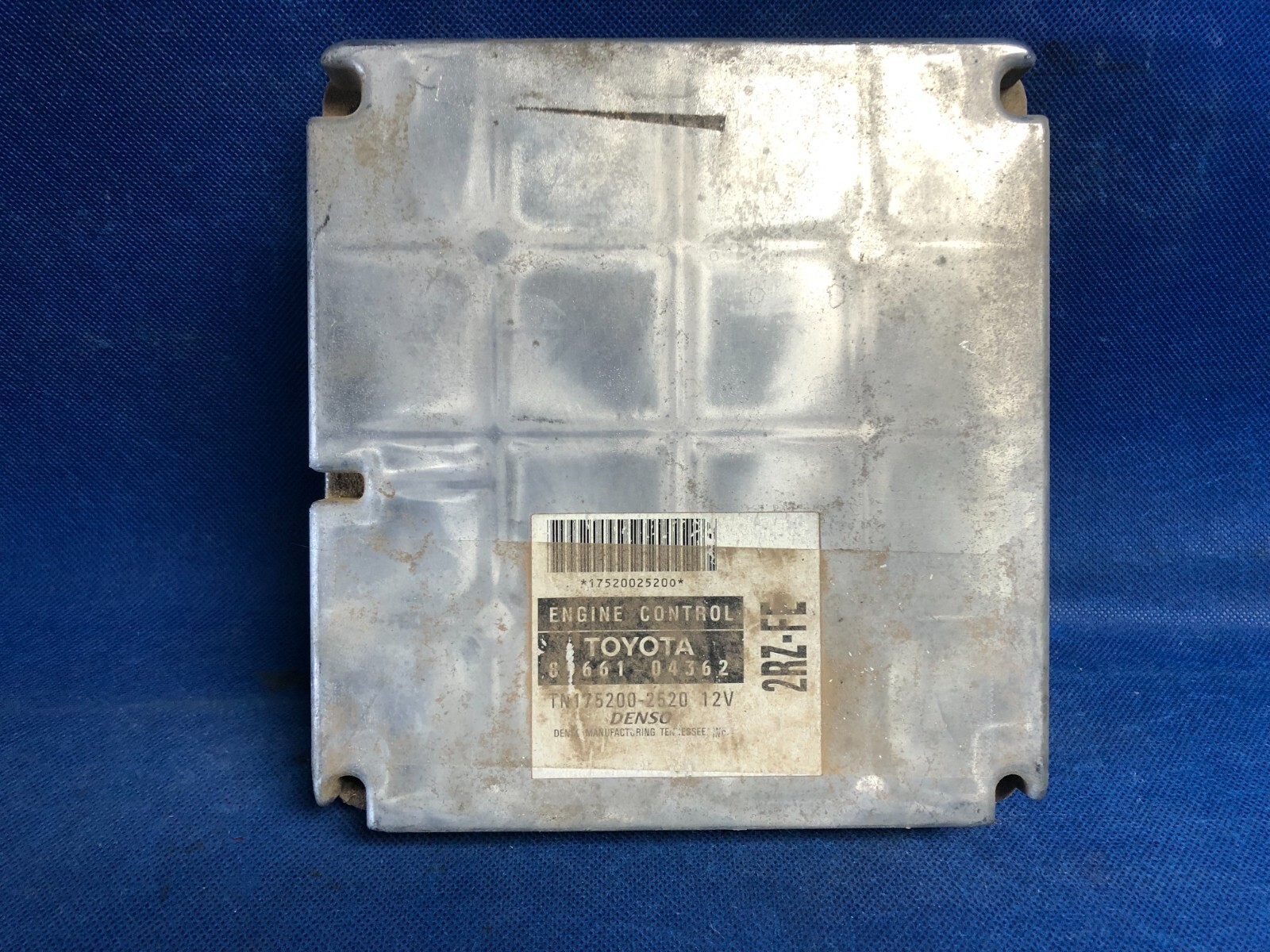 POMです 1998 Toyota Tacoma 4WD M/T OEM ECU ECM PCM 5VZ Engine
