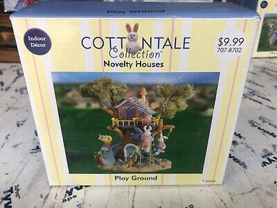 Cotton Tale Collection Novelty Play Ground (Miniature Porcelain Cottages)