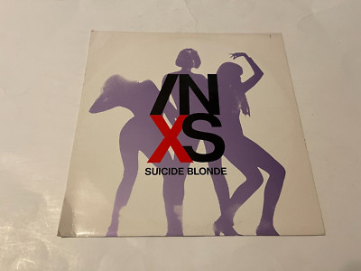 INXS~Suicide Blonde 12'' Single~1990 Atlantic 0-86139~VG+