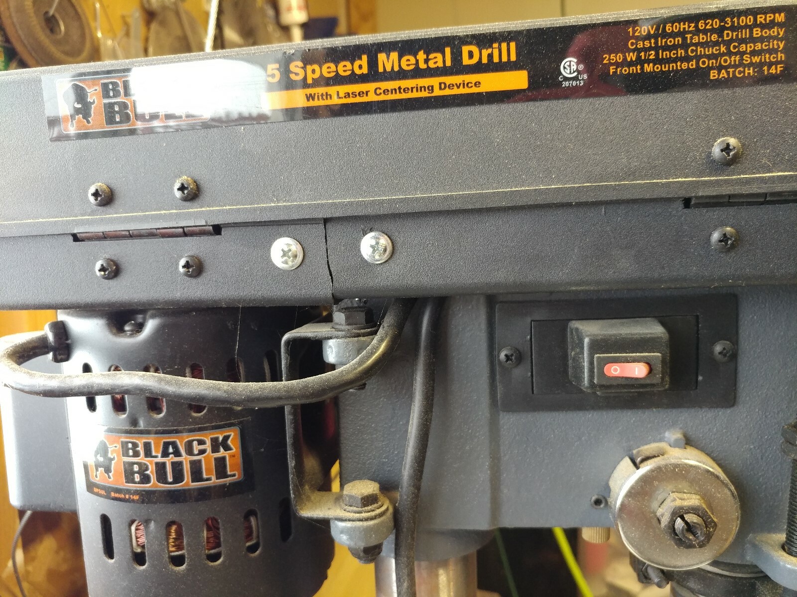 Black Bull DP5UL 5-Speed Mini Drill Press