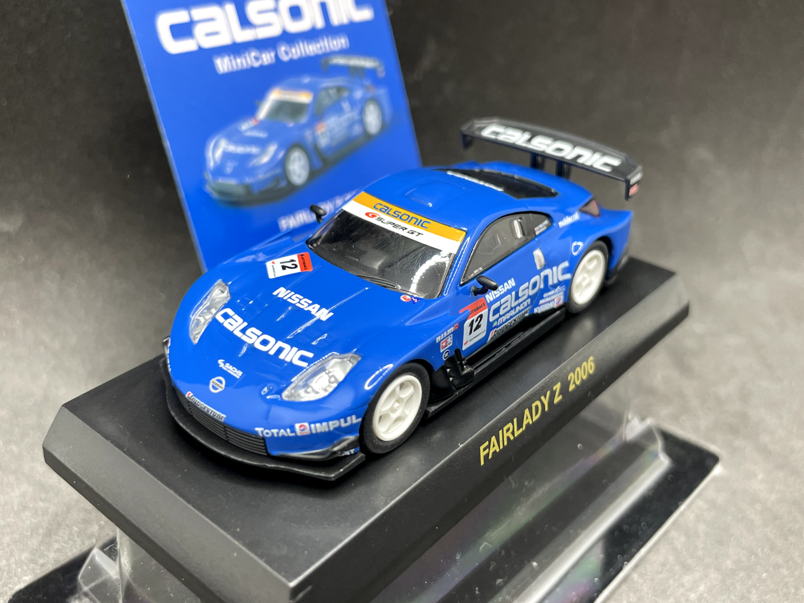 Kyosho 1/64 NISSAN Calsonic FAIRLADY Z #12 2006 diecast