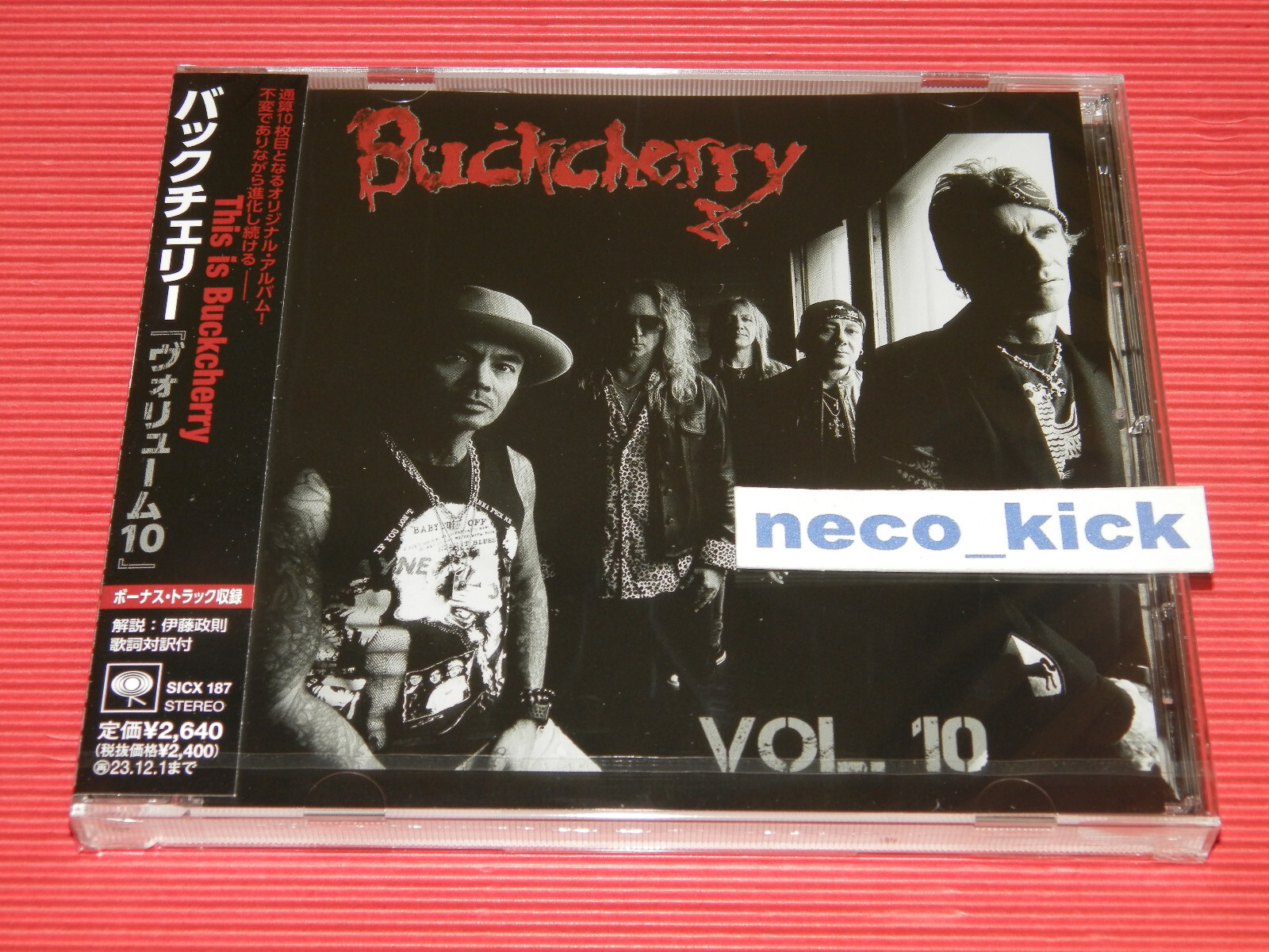 バックチェリー 直筆サイン入りCD　Vol. 10 Buckcherry – Vol. 10 – CD (Album), 2023 [r27266538] | Discogs