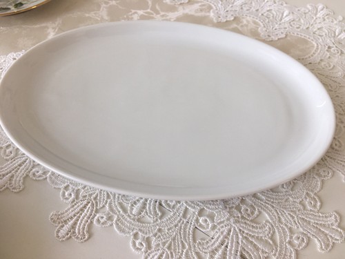 Arzberg oval Fleischplatte Servierplatte weiß ca. 32 cm
