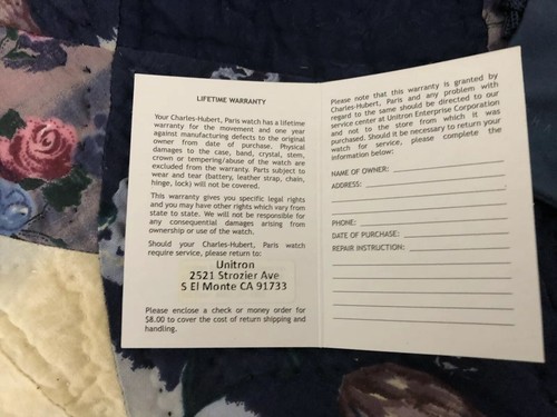 Classic Collection Women Necklace Watch