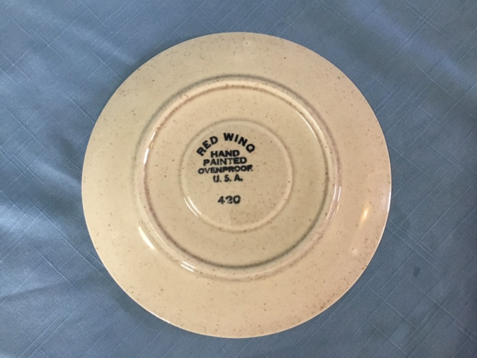 Vintage Mid Century 1950's Red Wing Bob White Quail Cup & Saucer Set