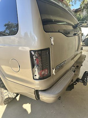 New Black Tail Light Set For 95-12 Econoline E-Series 00-05 New Black Tail Light Set For 95-12 Econoline E-Series 00-05