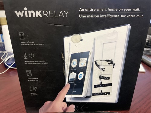 WINK INC Smart Home Wall Controller Touch Screen White PRLAY-WH01HD