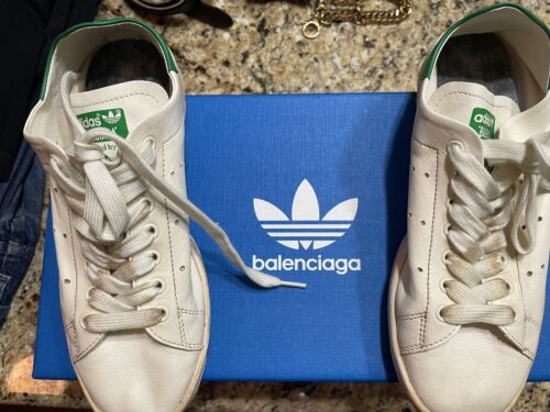 Women9,men7 Balenciaga x Adidas Stan Smith Low Worn-Out Women9,men7 Balenciaga x Adidas Stan Smith Low Worn-Out