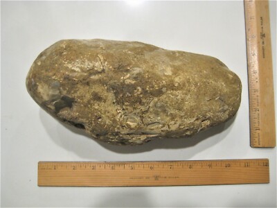 8 3/4 Pound Monster FLINT CHERT Stone for Tomahawk Spearhead Axe Head Knapping k