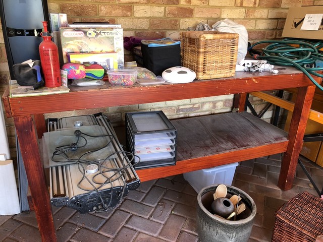 Pine work bench Other Furniture Gumtree Australia 