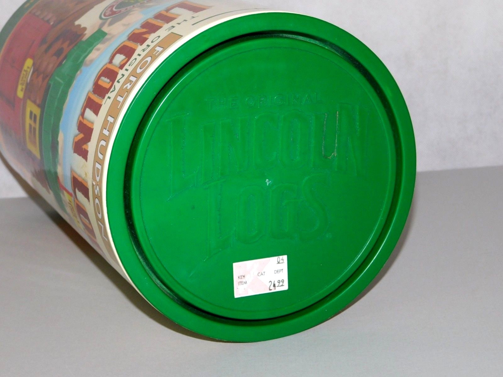 LINCOLN LOGS Fort Hudson Building Set - Incomplete Set