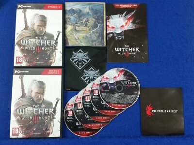 pc WITCHER III 3 The WILD HUNT Standard Edition REGION FREE PAL Version