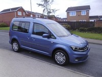 2017 Volkswagen Caddy Life TSI RIDE UPFRONT WHEELCHAIR PASSENGER