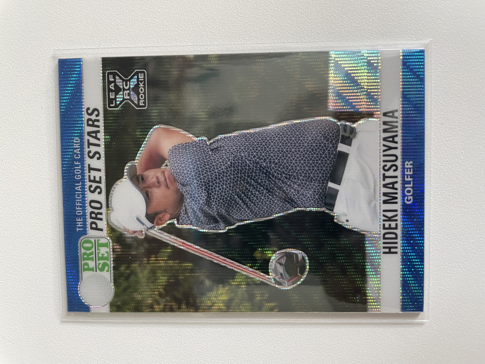 2021 Pro Set Stars Hideki Matsuyama XRC Blue Wave #/30 | eBay