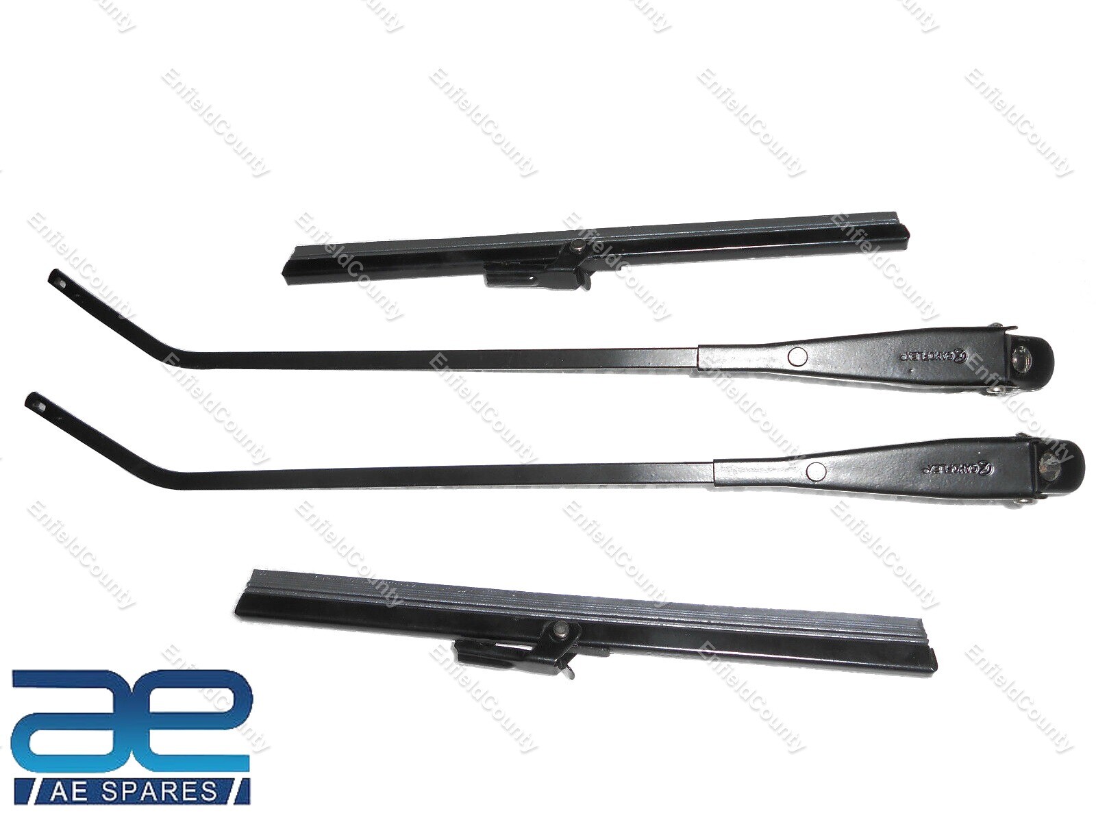 Windshield Wiper Arm & Blade Set RH LH For Jeeps Mahindra CJ340 CL340 CJ540 
