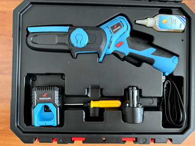 Electric Chainsaw Cordless Portable Handheld for tree Branches Courtyard  Garden
