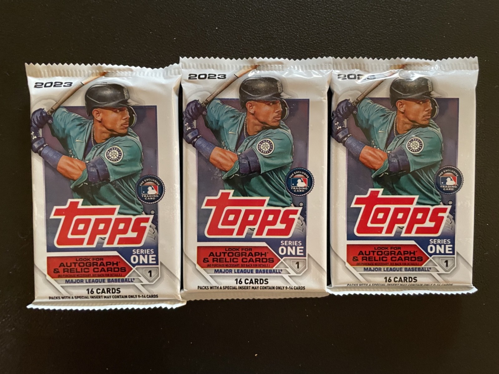 2023 Topps Series 1 Baseball 16 Cards Per Pack Lot Of 3 #58