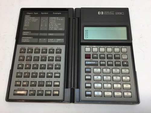 HP Hewlett Packard 28C Scientific Calculator Manuals Excellent