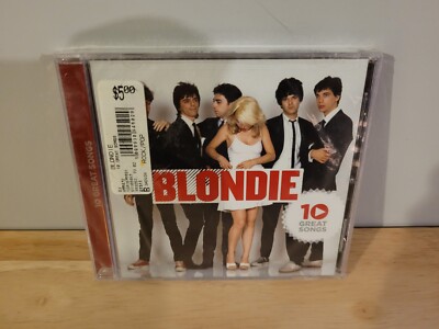 10 Great Songs by Blondie (CD, Jan-2010, Capitol) Brand New, Sealed, N6