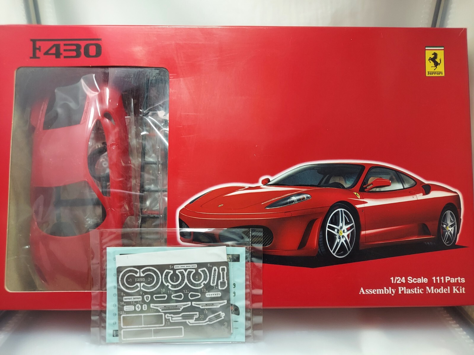 FUJIMI ferrari F430 1/24 carmodel 完成品 Building The Legendary Ferrari F430 Scuderia 1/24 FUJIMI