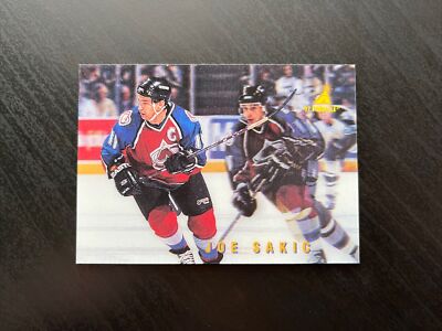 1996-97 Pinnacle McDonald's 3D Ice Breakers Joe Sakic Avalanche #MCD10