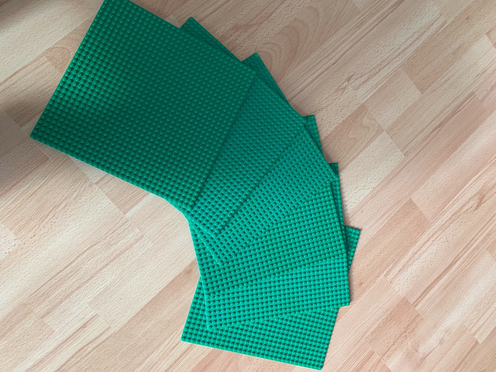 LEGO Bauplatten 6 Stück ca. 26 cm x 26 cm grün, 32x32 Noppen -Super Zustand!
