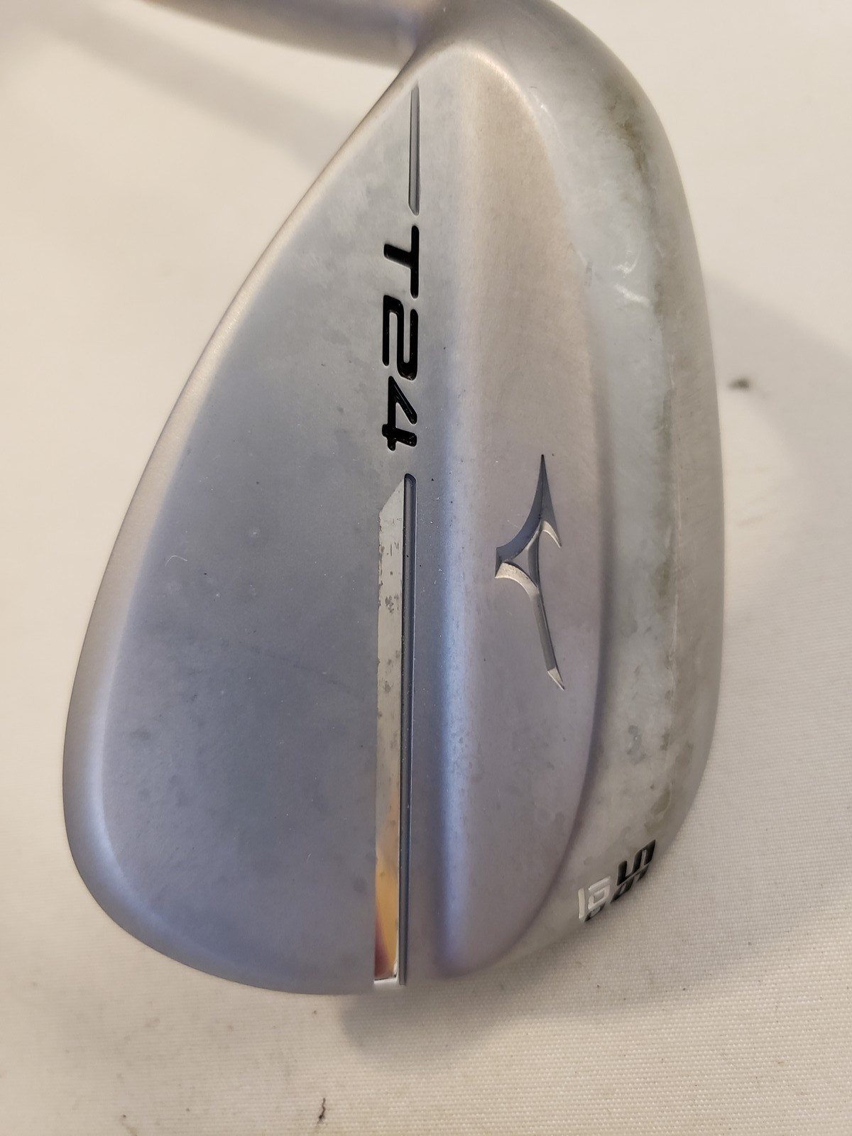 Used Mizuno T24 Sandwedge 56* - 10* D Grind Chrome - Tour Issue Stiff - MINT LH