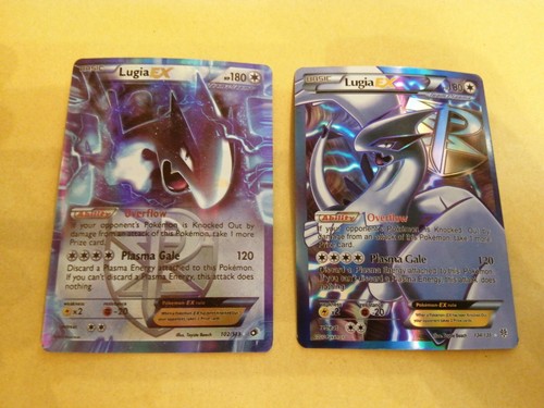 2x Pokemonkarten Lugia EX Holo Selten Proxy