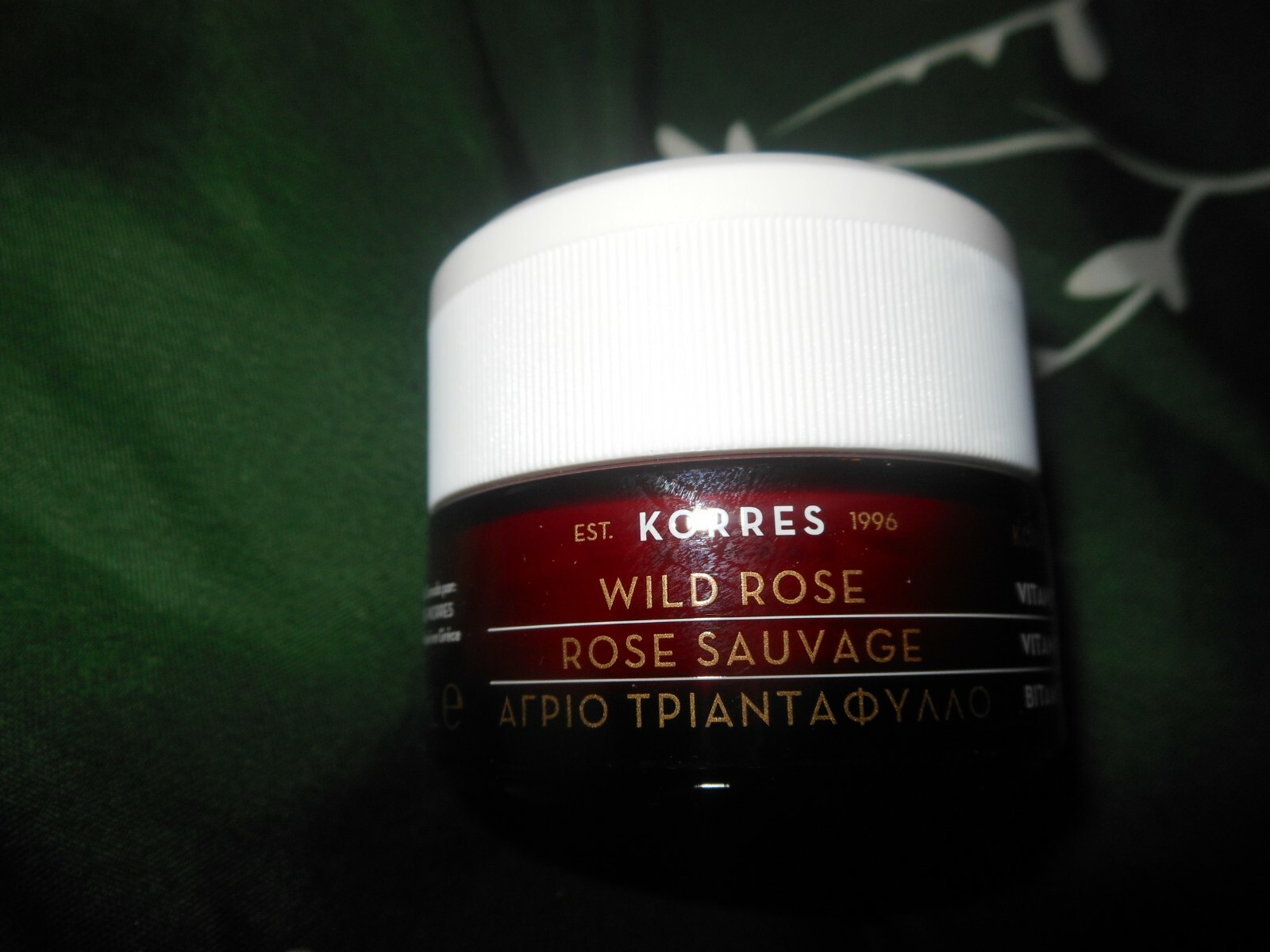 KORRES WILD ROSE NIGHT SLEEPING FACIAL 1.35 OZ VITAMIN C BRIGHTENING NIB