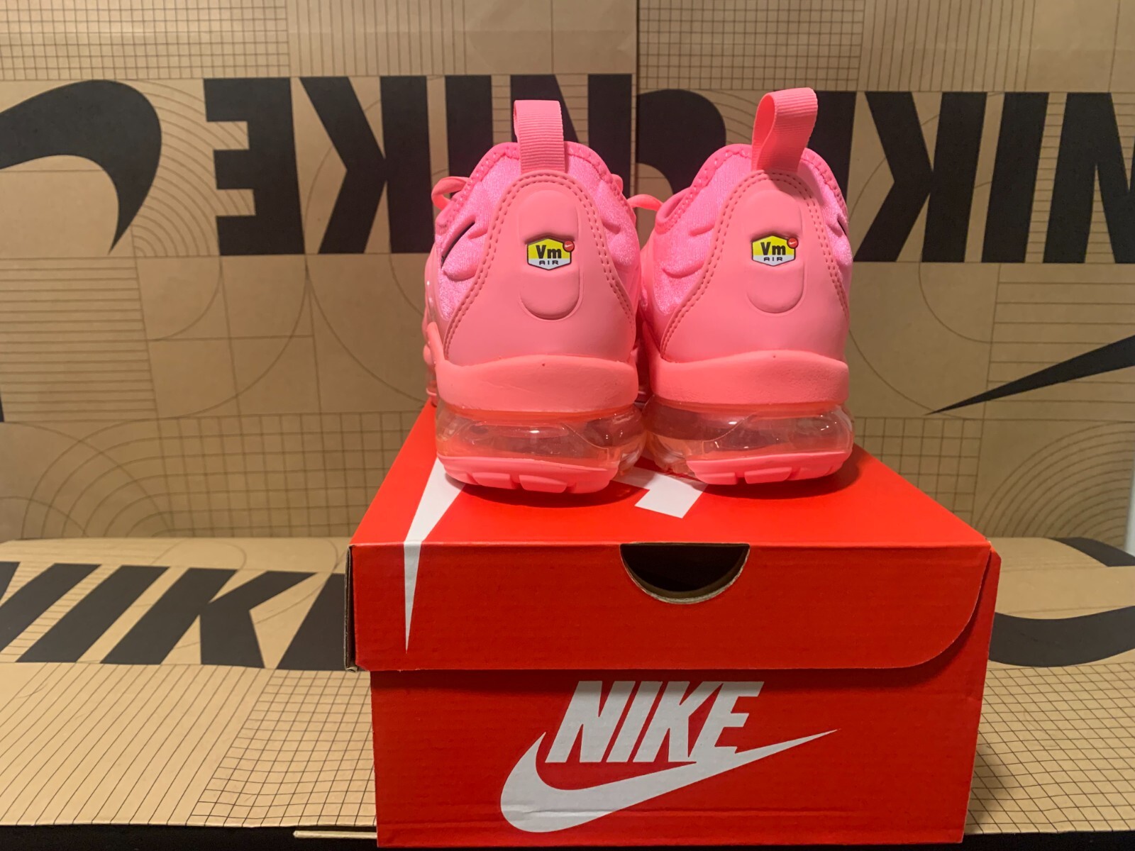 Pre-owned Nike Air Vapormax Plus Pink Sunset Pulse Bubblegum Dm8337-600 Womens Sz 5.5-11.5