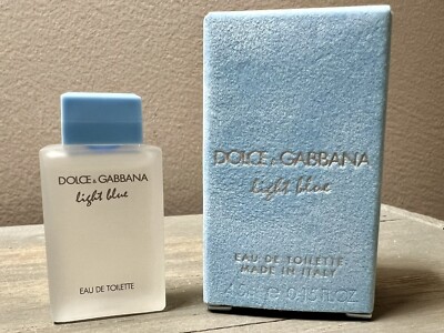 Dolce & Gabbana Light Blue Eau de Toilette MINI Splash Dabber .15oz, 4.5mL NIB
