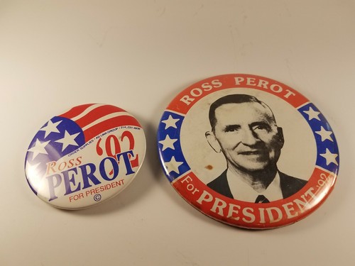 Ross Perot Campaign Buttons