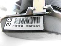 Peugeot 2008 I 16-19 Gurt Sicherheitsgurt Hinten Links Peugeot 2008 I 16-19 30.06.2016 96781657XY gebraucht Vorschau 5